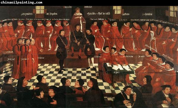 GOSSAERT, Jan (Mabuse) The High Council sdg