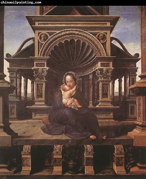 GOSSAERT, Jan (Mabuse) Virgin of Louvain dfg