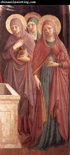 GOZZOLI, Benozzo Women at the Tomb (detail) sdg