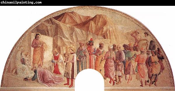 GOZZOLI, Benozzo Adoration of the Magig dg