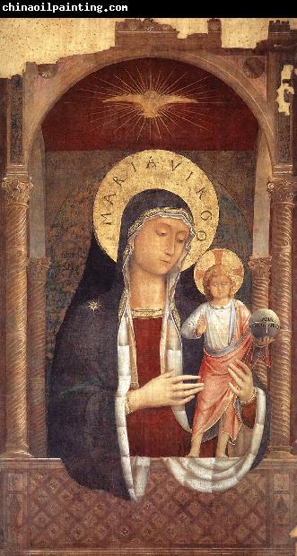 GOZZOLI, Benozzo Madonna and Child Giving Blessings dg