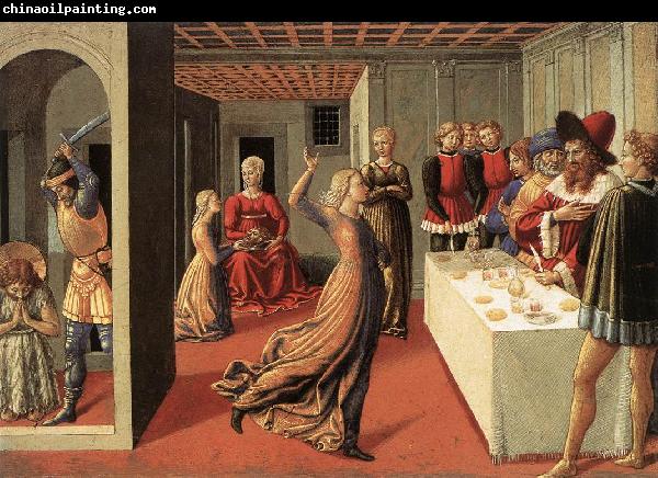 GOZZOLI, Benozzo The Dance of Salome  dfg