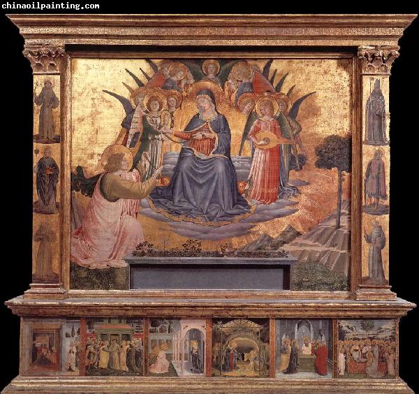 GOZZOLI, Benozzo Madonna della Cintola df