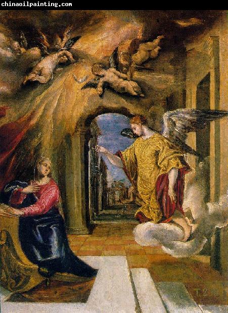 GRECO, El The Annunciation sdgm