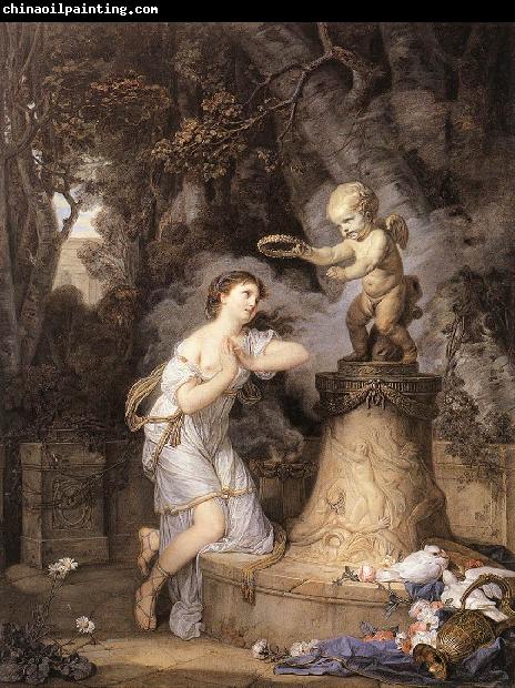 GREUZE, Jean-Baptiste Votive Offering to Cupid ghf