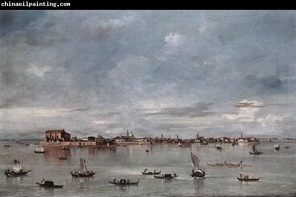 GUARDI, Francesco San Cristoforo, San Michele and Murano, Seen from the Fondamenta Nuove sh