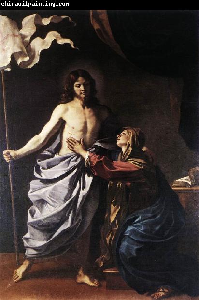 GUERCINO The Resurrected Christ Appears to the Virgin hf