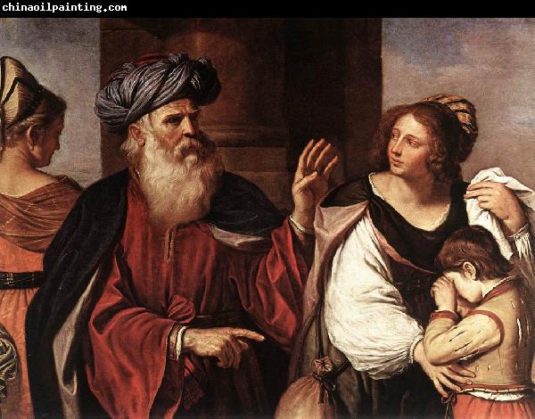 GUERCINO Abraham Casting Out Hagar and Ishmael sg