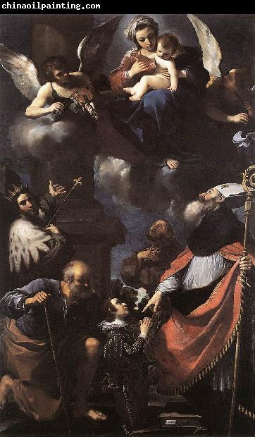 GUERCINO A Donor Presented to the Virgin lkhi