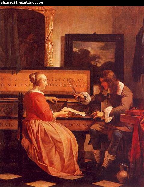 Gabriel Metsu The Music Lesson