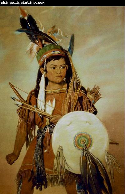 George Catlin Indian Boy