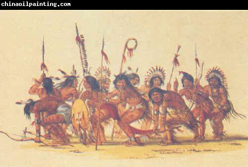 George Catlin War Dance