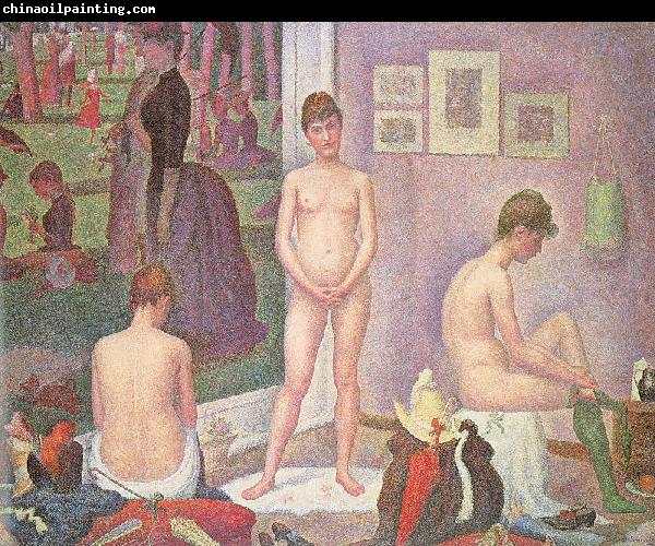 Georges Seurat Les Poseuses