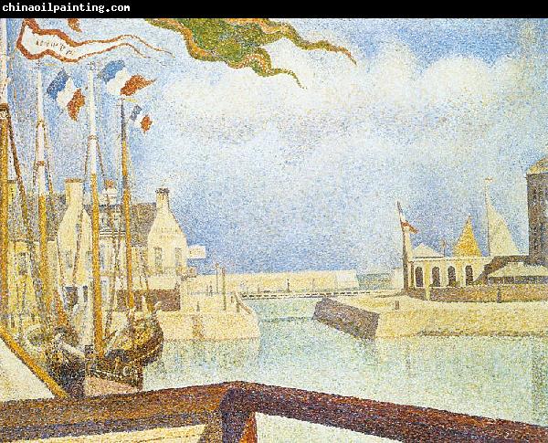 Georges Seurat Port en Bessin, Sunday