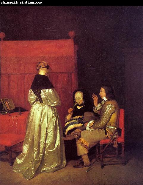 Gerard Ter Borch Paternal Advice