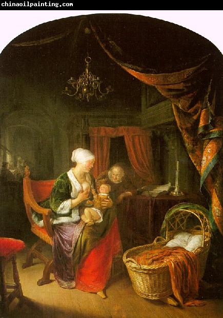 Gerrit Dou The Young Mother