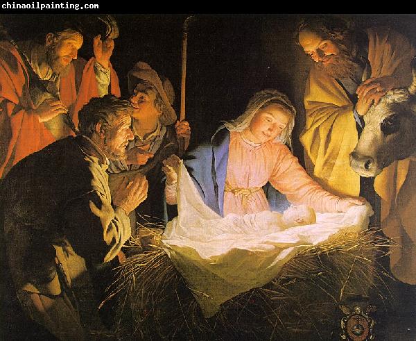 Gerrit van Honthorst Adoration of the Shepherds