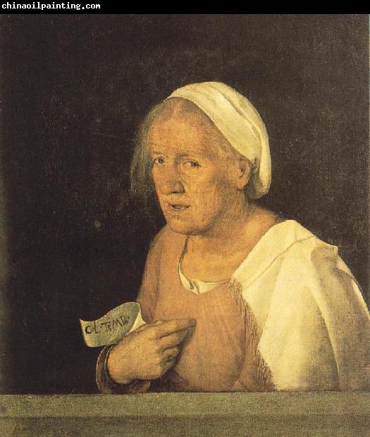 Giorgione Old Woman dhjd