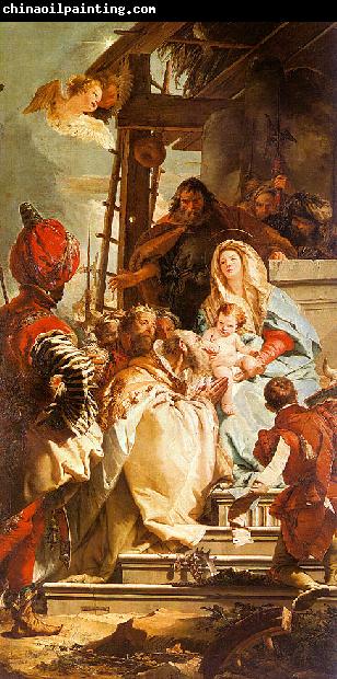 Giovanni Battista Tiepolo Mercury Appearing to Aeneas