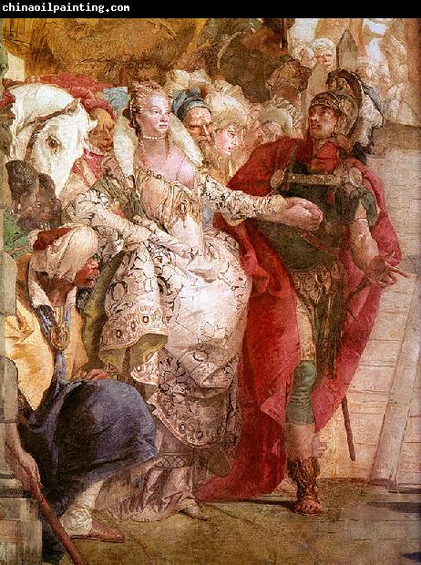 Giovanni Battista Tiepolo The Meeting of Anthony and Cleopatra