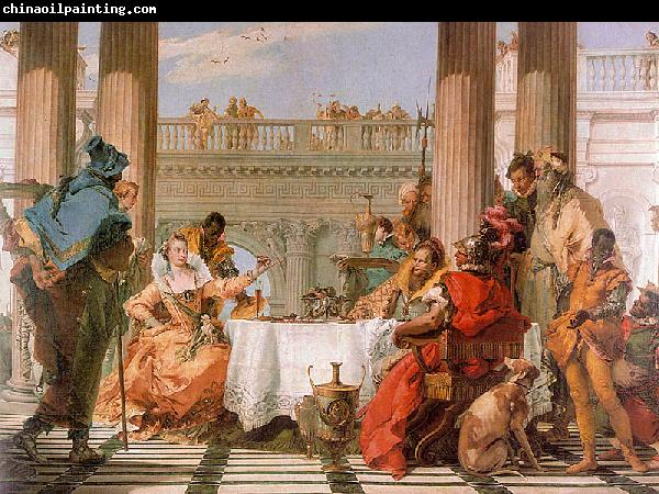 Giovanni Battista Tiepolo The Banquet of Cleopatra