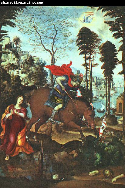 Giovanni Sodoma St.George and the Dragon