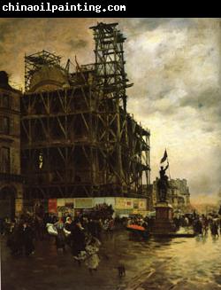 Giuseppe De Nittis The Place des Pyramides