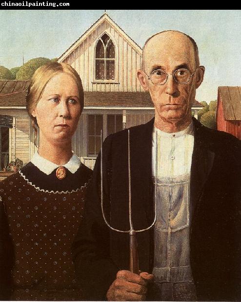 Grant Wood American Gothic