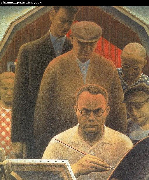 Grant Wood Return From Bohemia