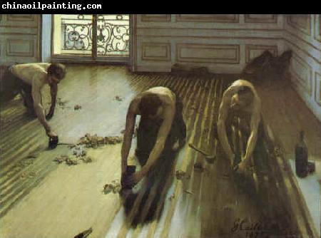 Gustave Caillebotte The Floor Strippers