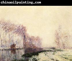 Gustave Loiseau The Eure River in Winter