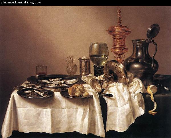 HEDA, Willem Claesz. Still-life with Gilt Goblet sg