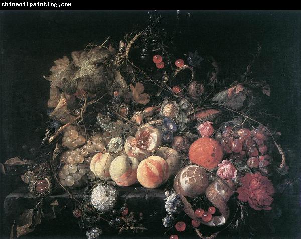 HEEM, Cornelis de Still-Life with Flowers and Fruit sg