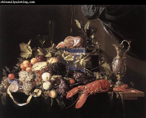 HEEM, Jan Davidsz. de Still-Life with Fruit and Lobster sg