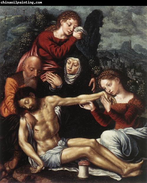 HEMESSEN, Jan Sanders van The Lamentation of Christ sg