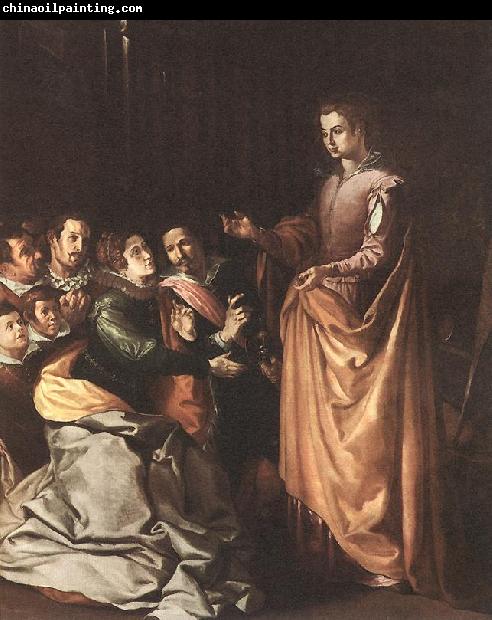 HERRERA, Francisco de, the Elder St Catherine Appearing to the Prisoners sf