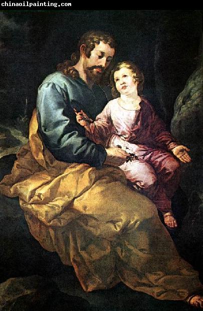 HERRERA, Francisco de, the Elder St Joseph and the Child sr