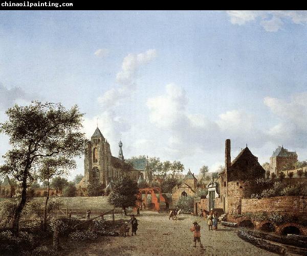 HEYDEN, Jan van der View of Delft sg