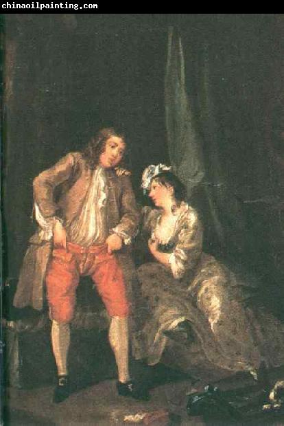 HOGARTH, William Before the Seduction and After sf