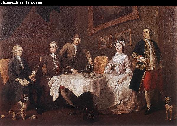 HOGARTH, William The Strode Family w