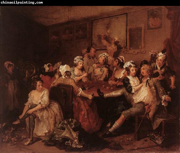 HOGARTH, William The Orgy f