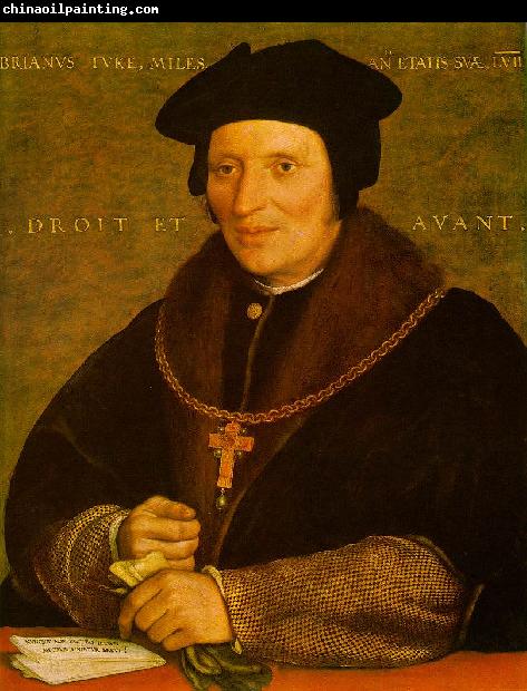 HOLBEIN, Hans the Younger Sir Brian Tuke af