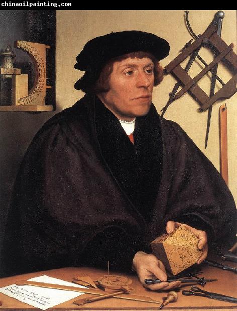 HOLBEIN, Hans the Younger Portrait of Nikolaus Kratzer gw