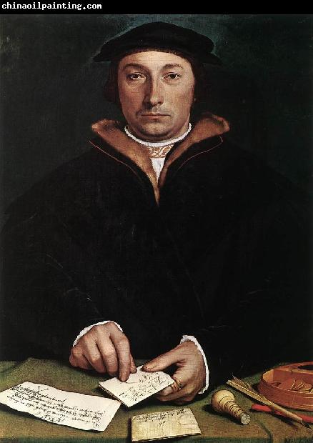 HOLBEIN, Hans the Younger Portrait of Dirk Tybis  fgbs