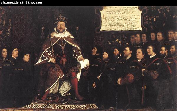 HOLBEIN, Hans the Younger Henry VIII and the Barber Surgeons sf