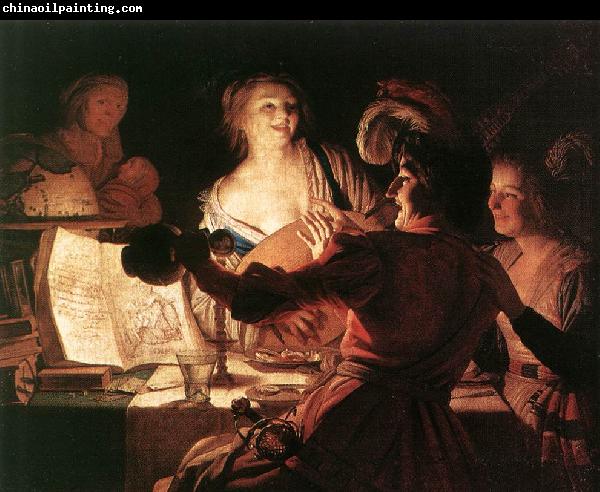 HONTHORST, Gerrit van The Prodigal Son af