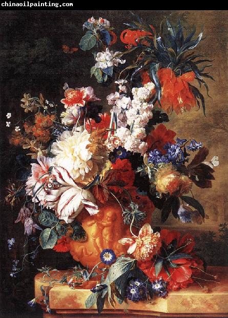 HUYSUM, Jan van Bouquet of Flowers in an Urn sf