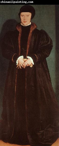 Hans Holbein Christina of Denmark Duchess of Milan