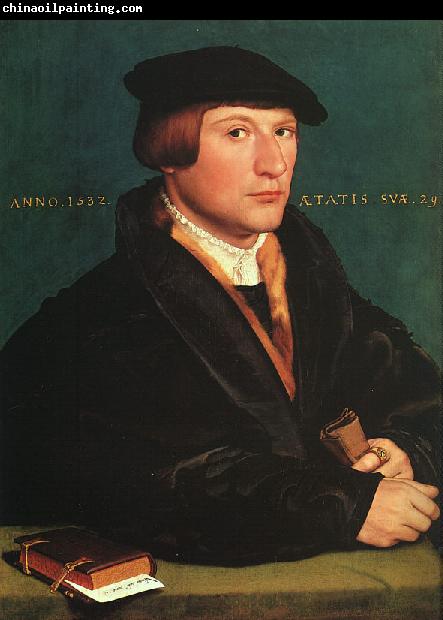 Hans Holbein Portrait of a Member of the Wedigh Family