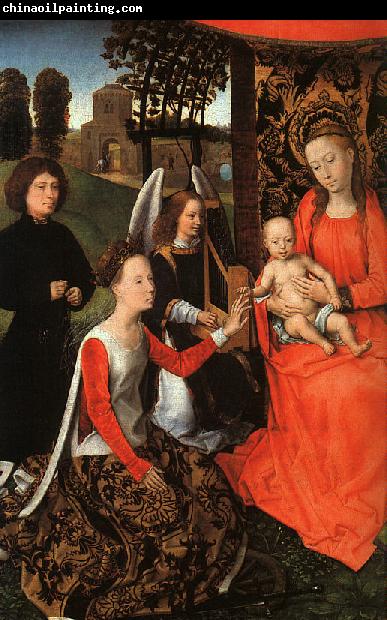 Hans Memling The Marriage of St.Catherine